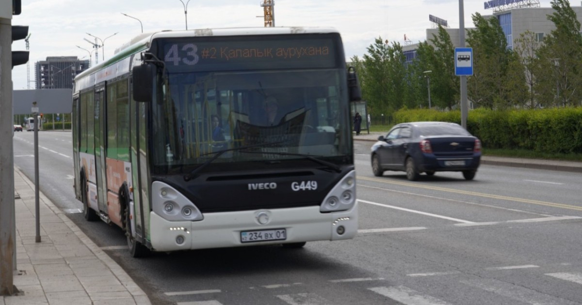 Елордада №47 автобустың қозғалыс бағыты өзгерді