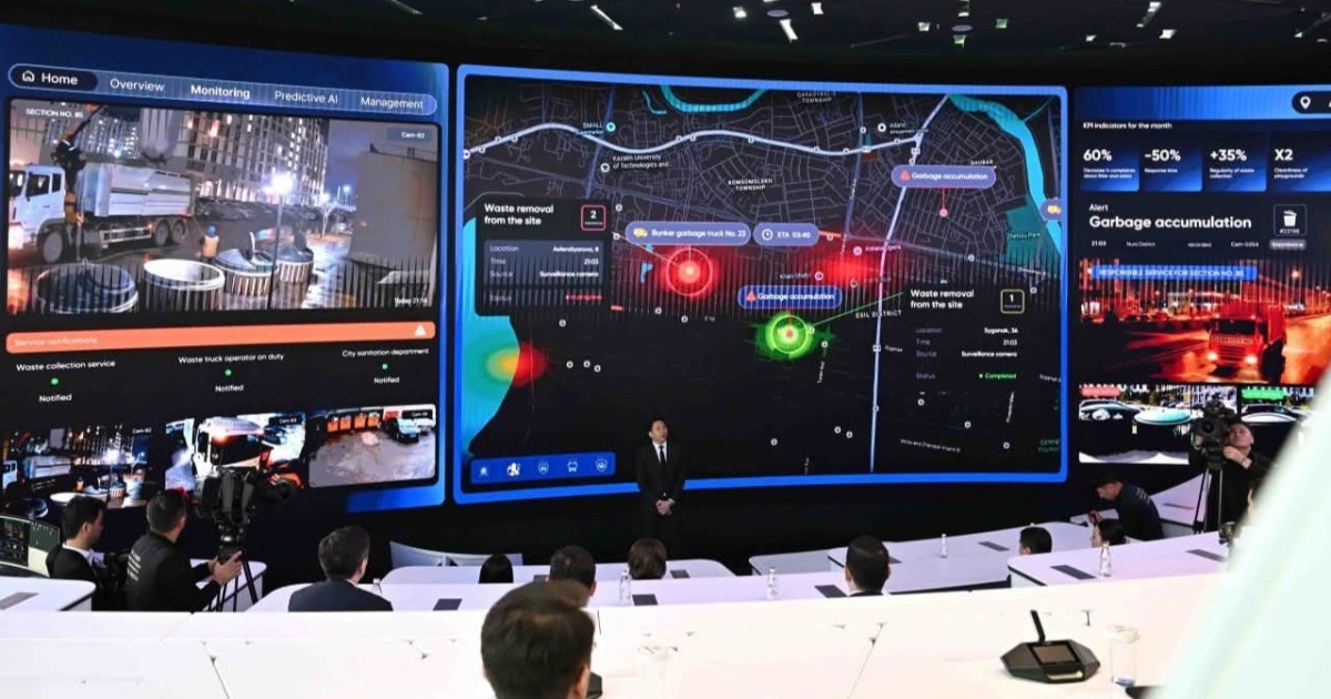 Жеңіс Қасымбек: Astana Smart City – қаланы басқарудың жаңа кезеңі