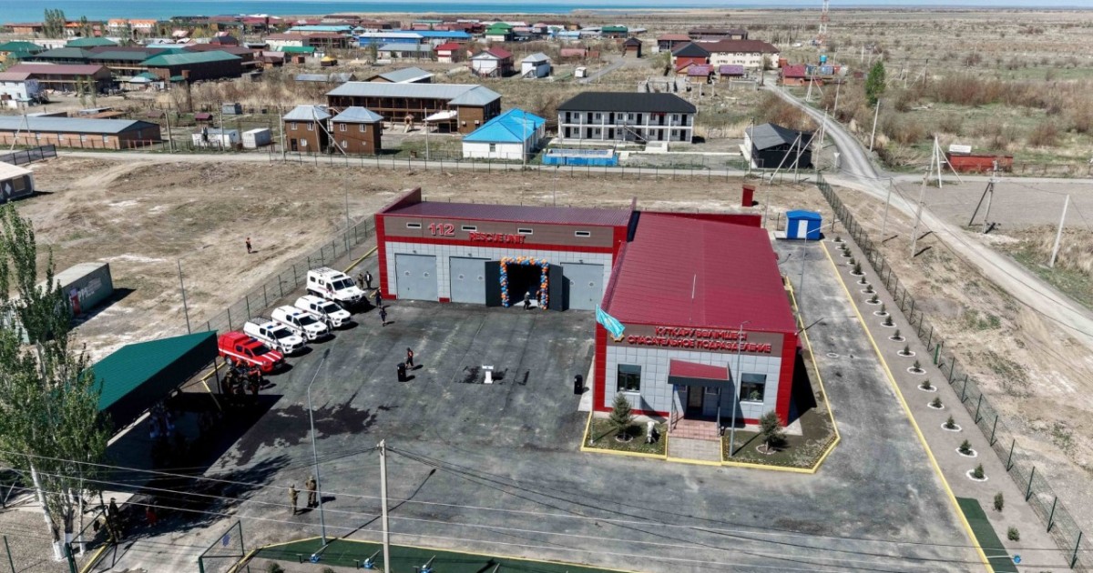 Алакөл жағалауында әмбебап құтқару бөлімшесі ашылды