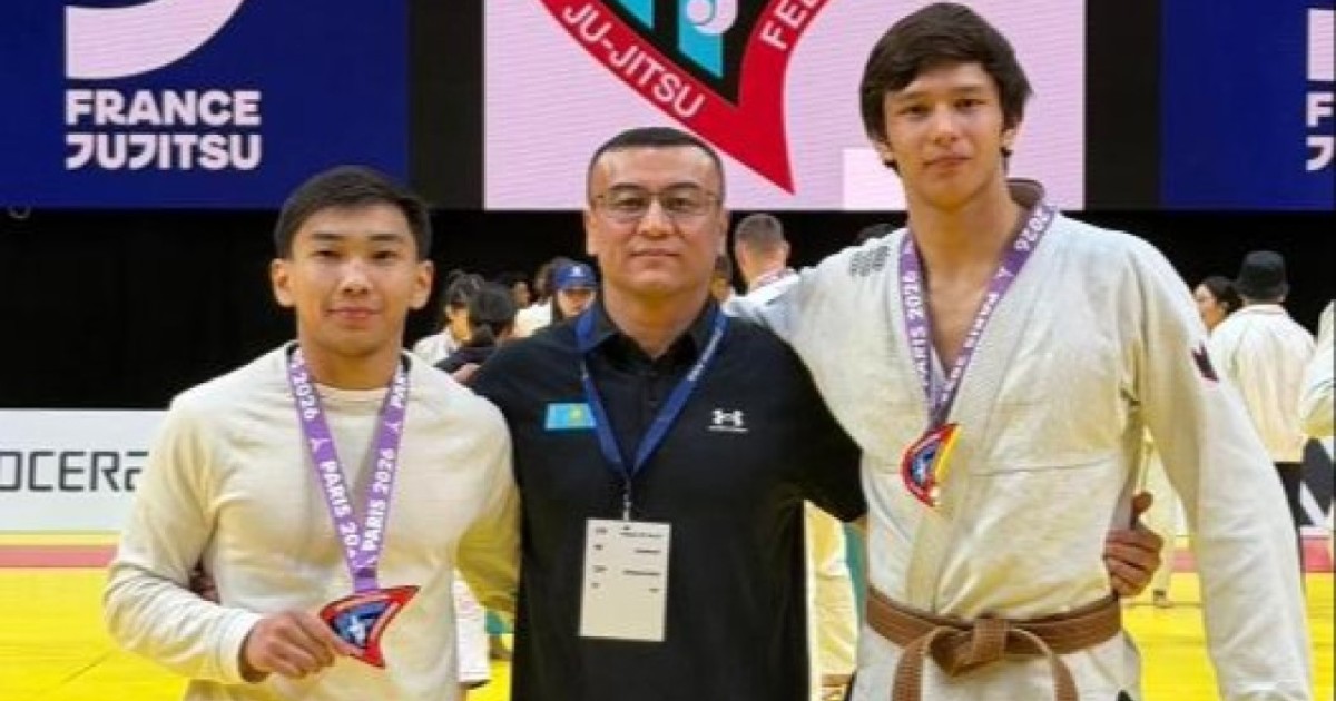 Елордалық джиу-джитсу шеберлері Францияда топ жарды