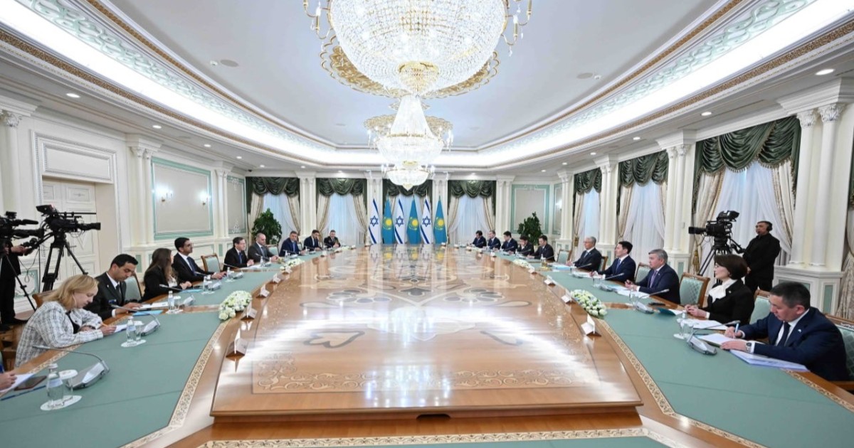 Қазақстан мен Израиль Президенттері кеңейтілген құрамда келіссөз жүргізді