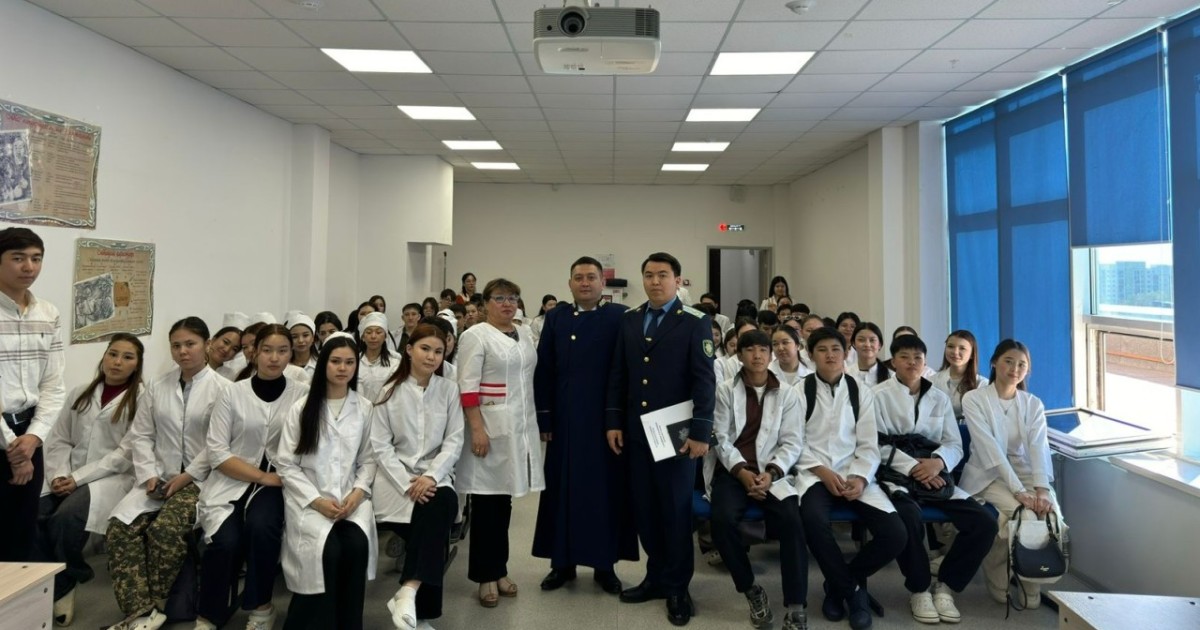 Елордада «Томирис» медколледжінің студенттері оқу-имитациялық сот отырысына қатысты