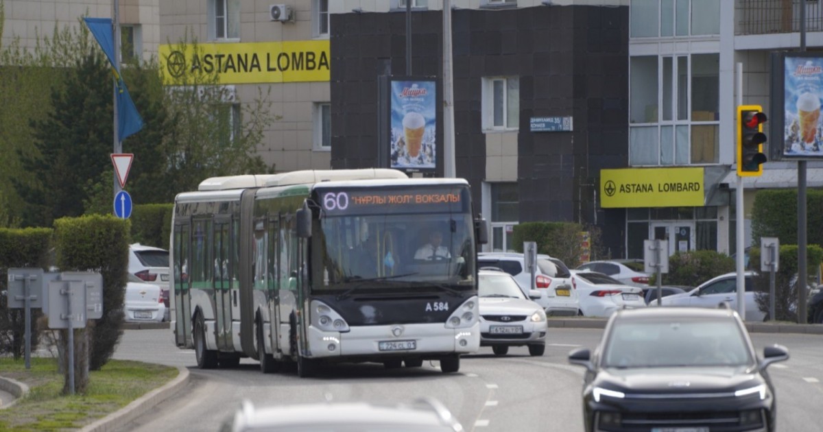 Елордада №50 автобустың қозғалыс бағыты өзгерді