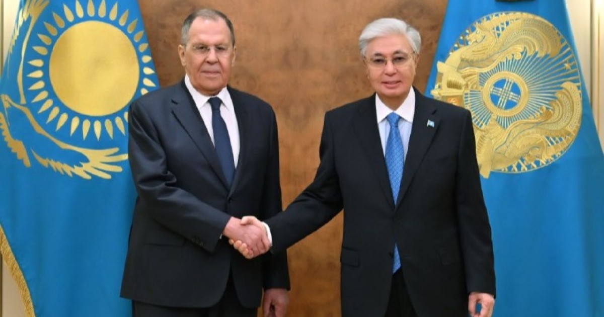 Президент Ресейдің Сыртқы істер министрін қабылдады