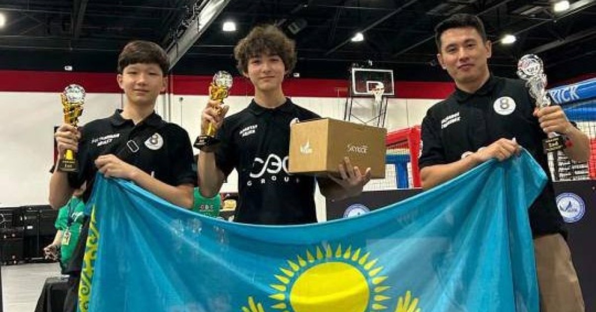 Астаналық оқушы АҚШ-та өткен халықаралық чемпионатта үздік атанды