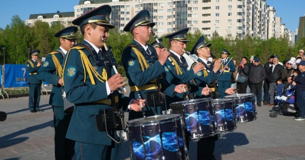 Елордада 7 мамырда Отан қорғаушылар күніне арналған плац-концерт өтеді