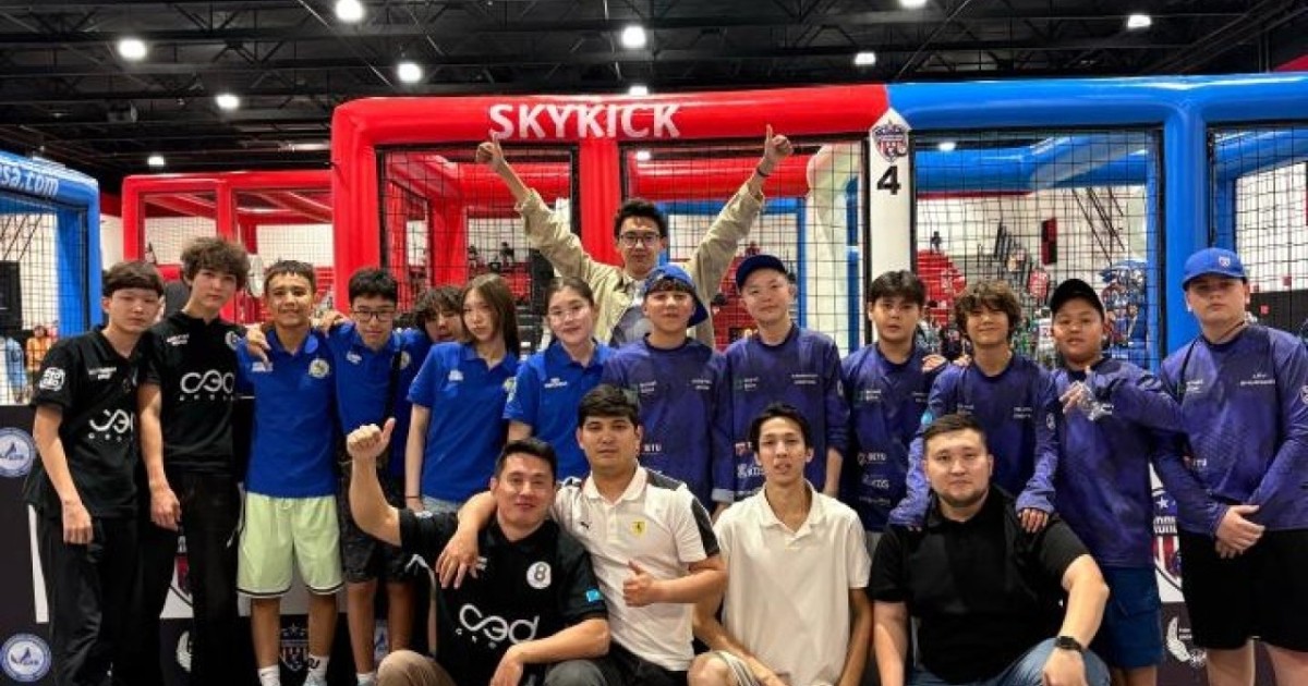 Қазақстандық оқушылар FIDA USA Drone Soccer Championship турнирінде екі алтын жеңіп алды