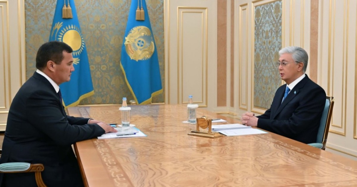 Нұрлыбек Нәлібаев Президентке ірі инфрақұрылымдық жобалар туралы баяндады