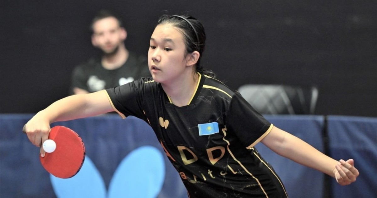 Жәния Бекмұхамбетова WTT Youth Contender турнирінде топ жарды