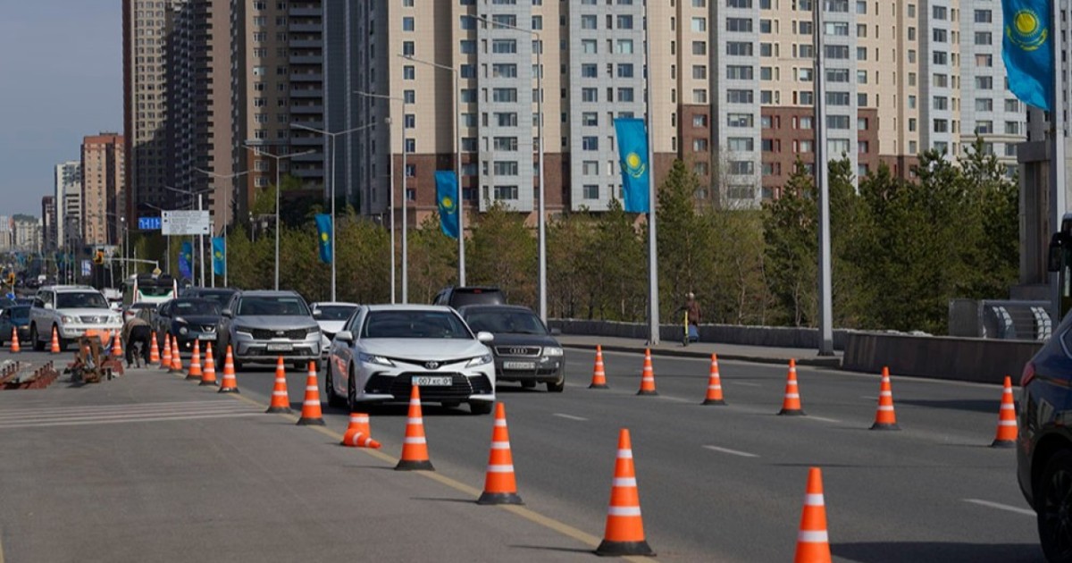 Астанадағы Абай даңғылында көлік қозғалысы шектеледі