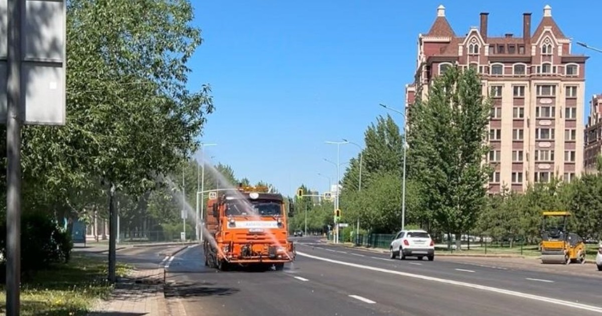 Терек мамығымен күрес: Астанада санитарлық тазалық күшейтілді