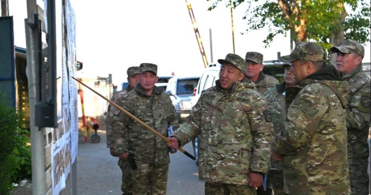 Бас штаб бастығы еліміздің шығысындағы әскери бөлімдердің әзірлігін пысықтады