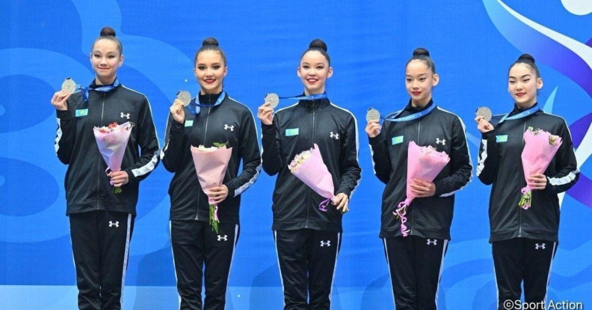 Елордалық спортшылар көркем гимнастикадан Азия чемпионатында 15 медаль жеңіп алды