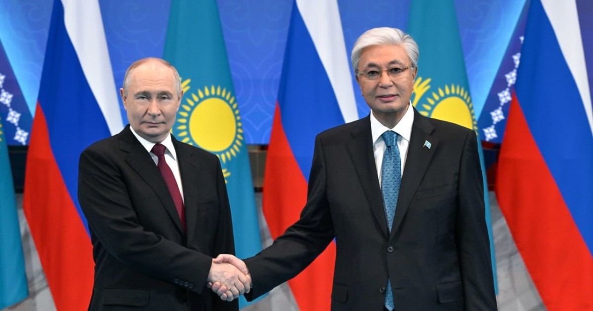 Владимир Путин Қасым-Жомарт Тоқаевқа алғыс айтты