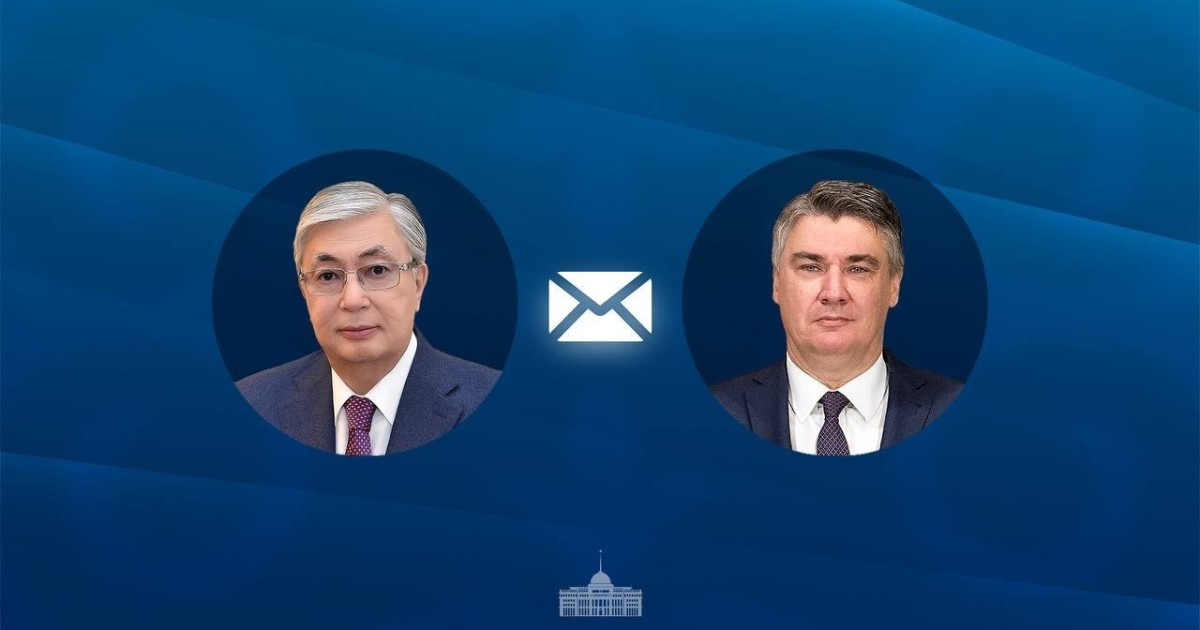 Қасым-Жомарт Тоқаев Хорватия Президентін Мемлекеттілік күнімен құттықтады