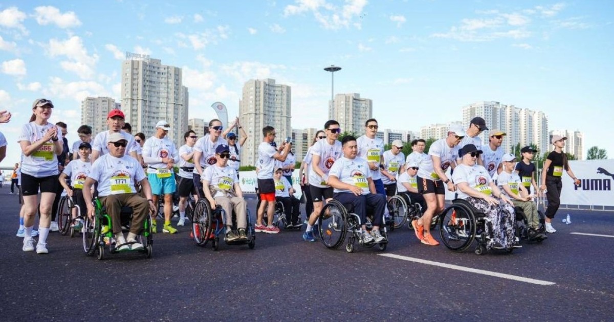 Astana Half Marathon жарысына параатлеттер қатысты