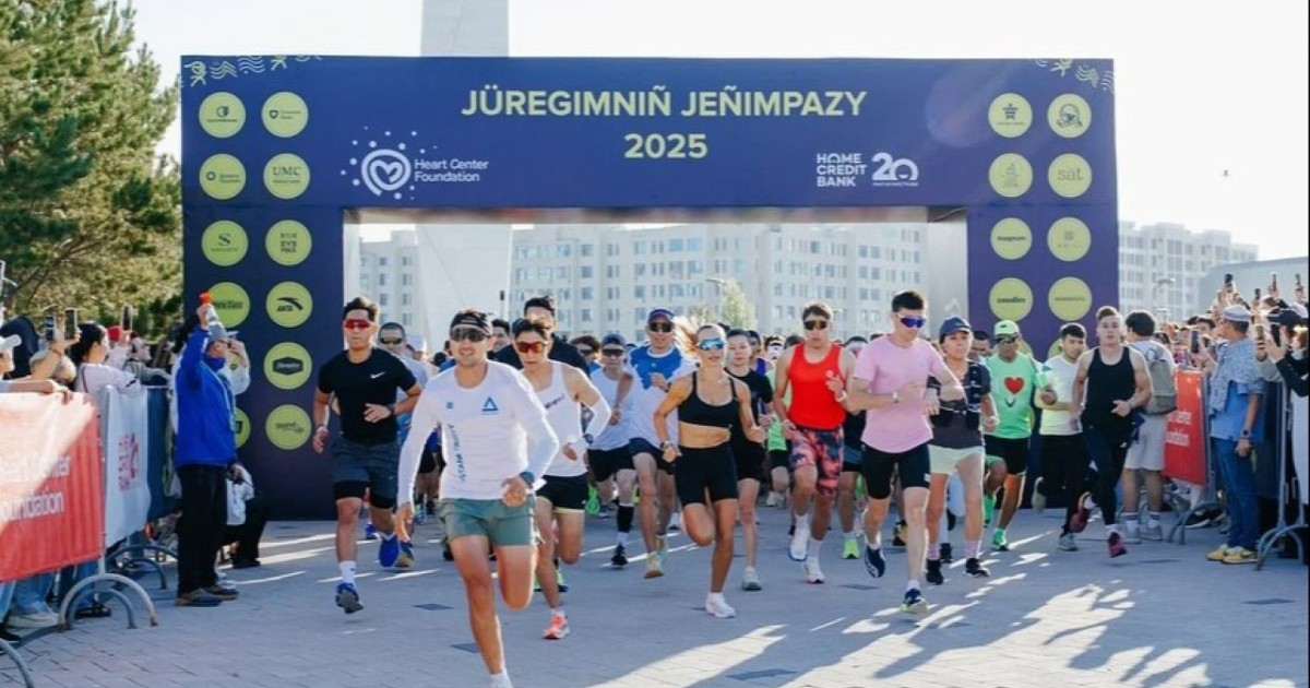 Jüregımnıñ Jeñımpazy жүгіру-фестивалі қатысушыларын алғашқы жаттығуға шақырады