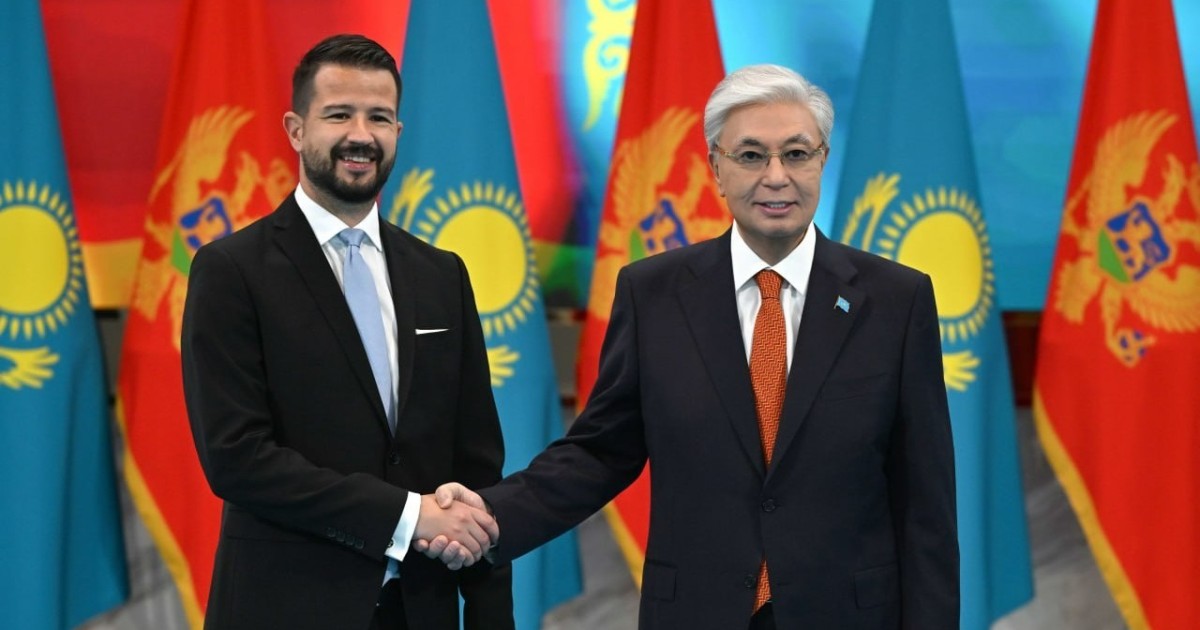 Қазақстан мен Черногория президенттері шағын құрамда келіссөз жүргізді
