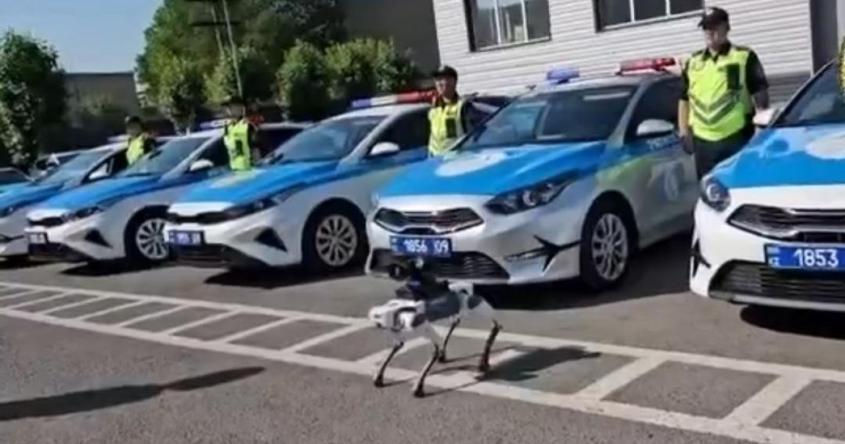 Қарағандыда робот-ит  қоғамдық қауіпсіздікті қамтамасыз етіп отыр
