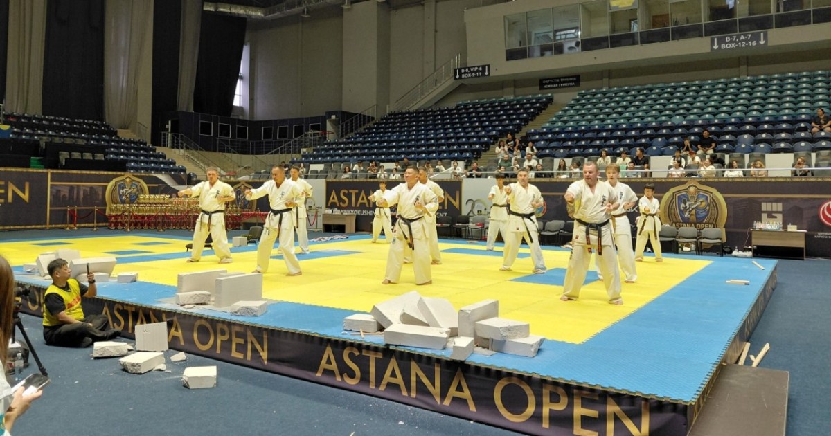 Астанада «ASTANA OPEN 2026» шинкиокушинкай каратэ турнирі өтіп жатыр