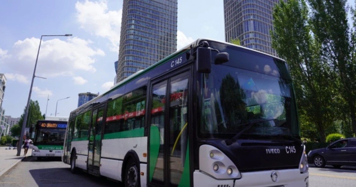 Астанада төрт автобустың қозғалыс бағыты өзгерді