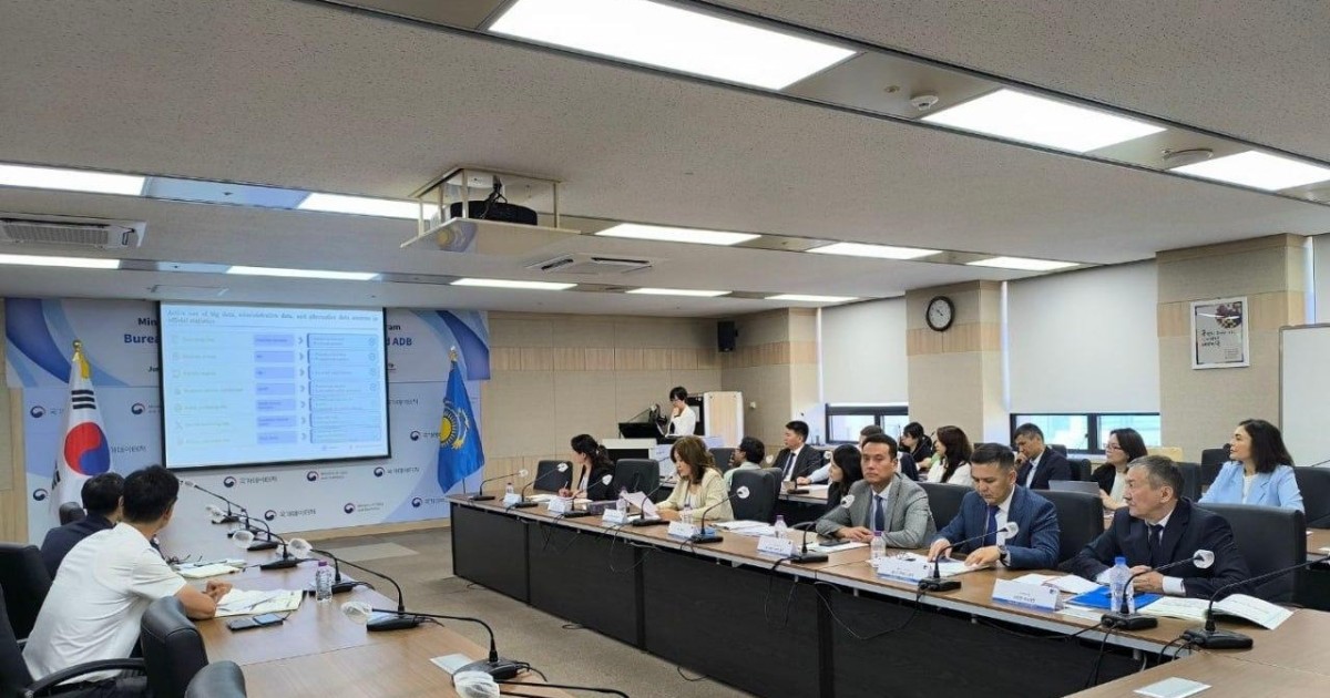 Ұлттық статистика бюросы қызметкерлері Оңтүстік Кореяның озық цифрлық тәжірибесімен танысты