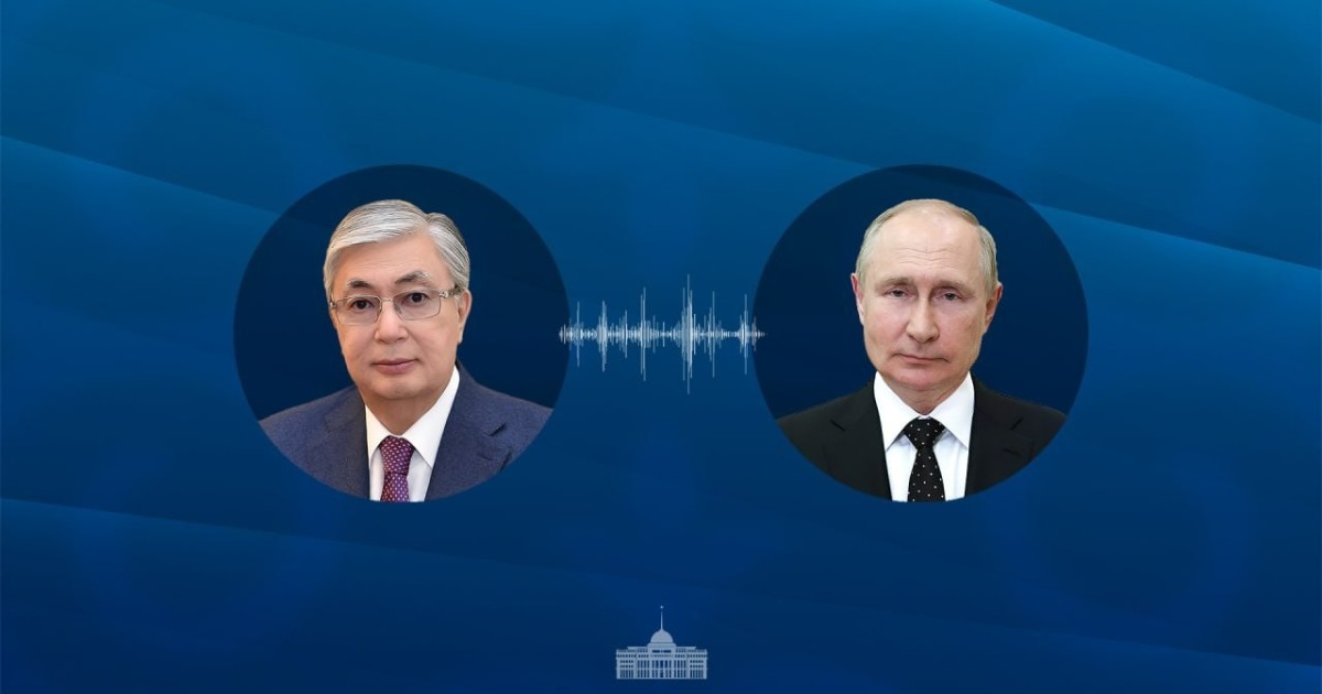 Мемлекет басшысы Ресей Президенті Владимир Путинмен телефон арқылы сөйлесті