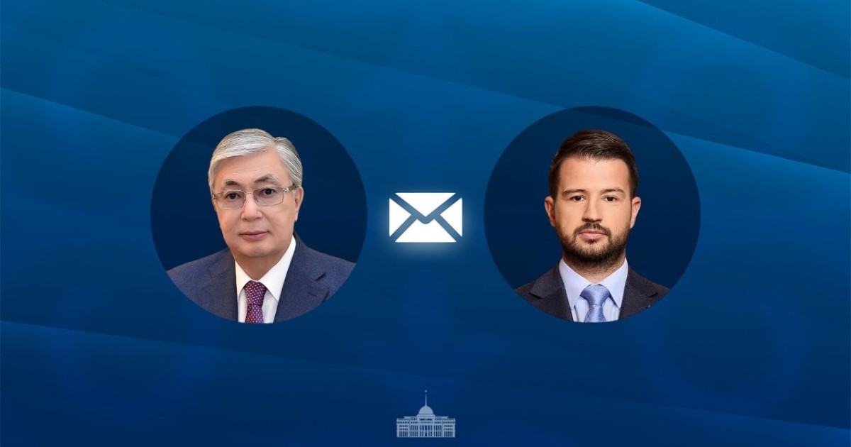 Мемлекет басшысы Черногория Президентіне құттықтау жеделхатын жолдады