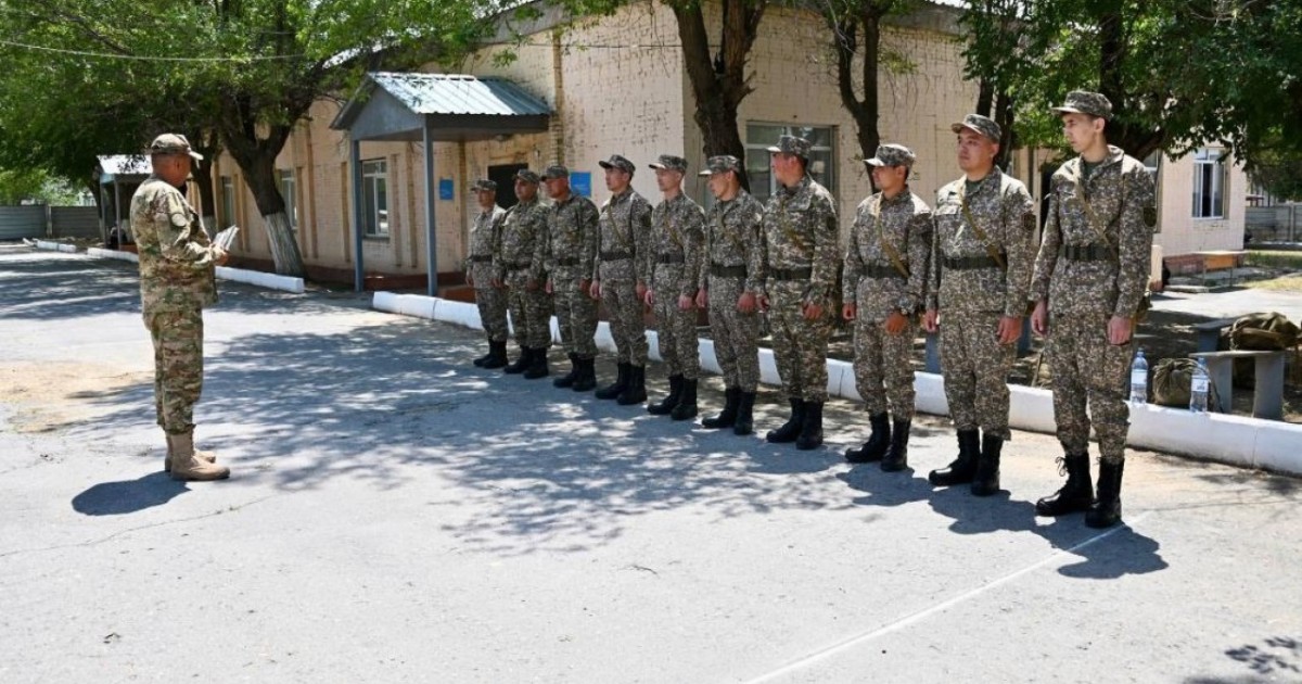Елімізде әскери міндеттілердің оқу жиындары өтіп жатыр