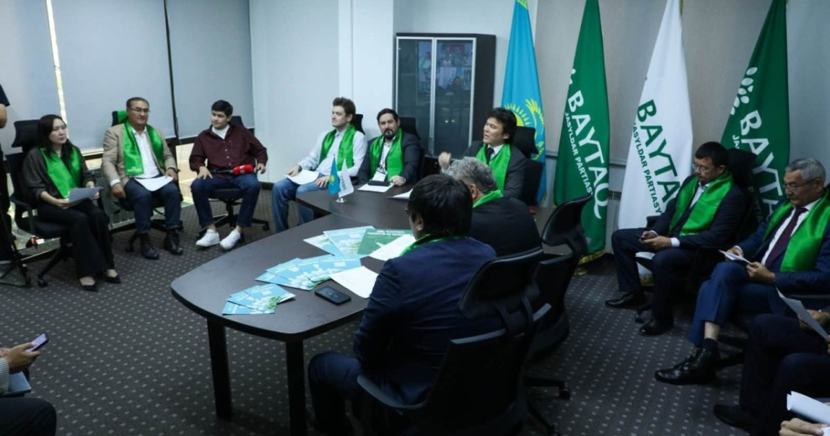 «Байтақ» партиясының сайлау штабы ашылды