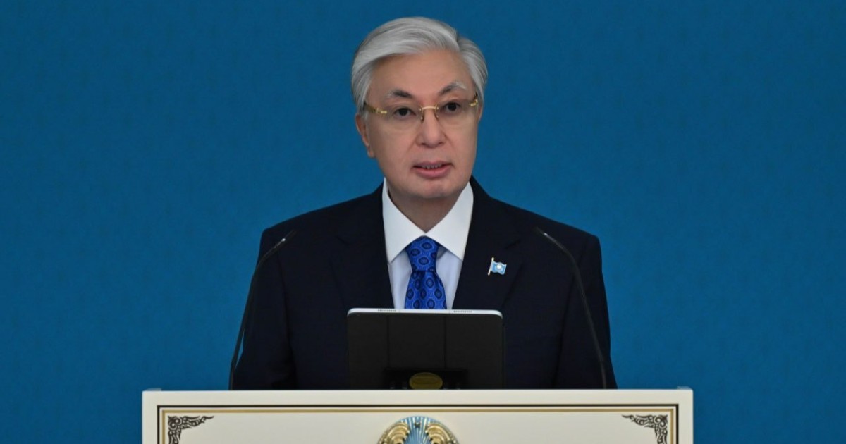 Президент үш автожолдың құрылысының басталуына арналған телекөпірде сөз сөйледі,