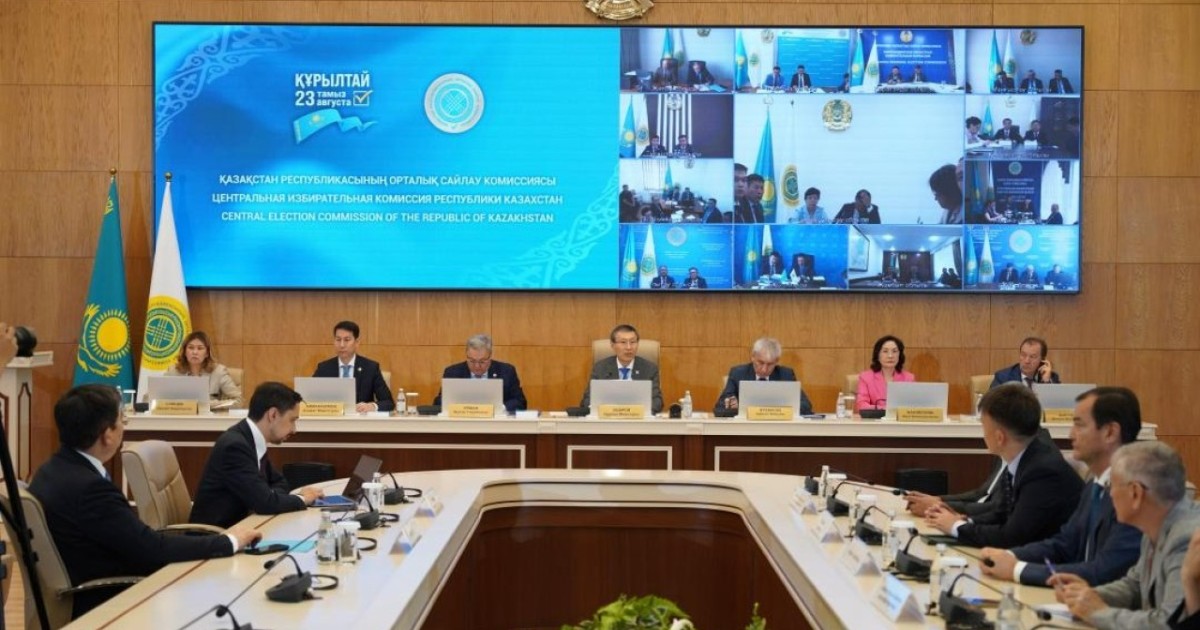 Құрылтай депутаттарын сайлауда сайлаушылар тізімдерін ұсыну аяқталды