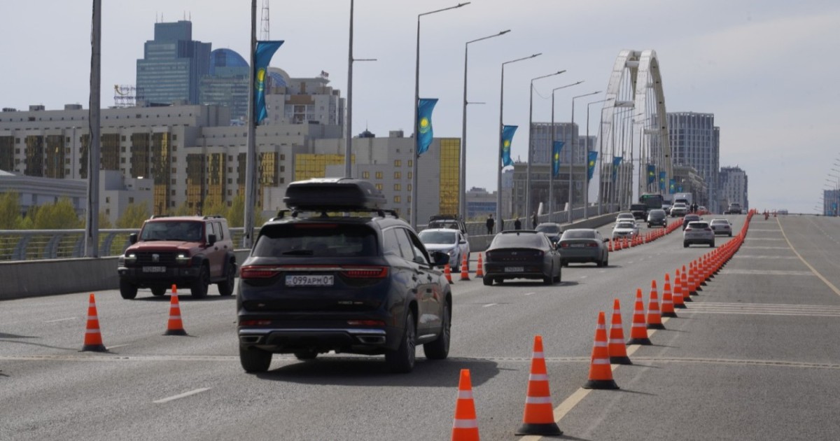 Астанада Арқар көпірі жартылай жабылады