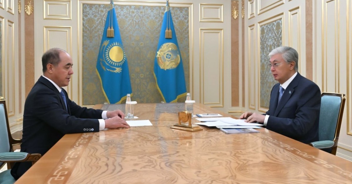 Мемлекет басшысы Батыс Қазақстан облысының әкімін қабылдады