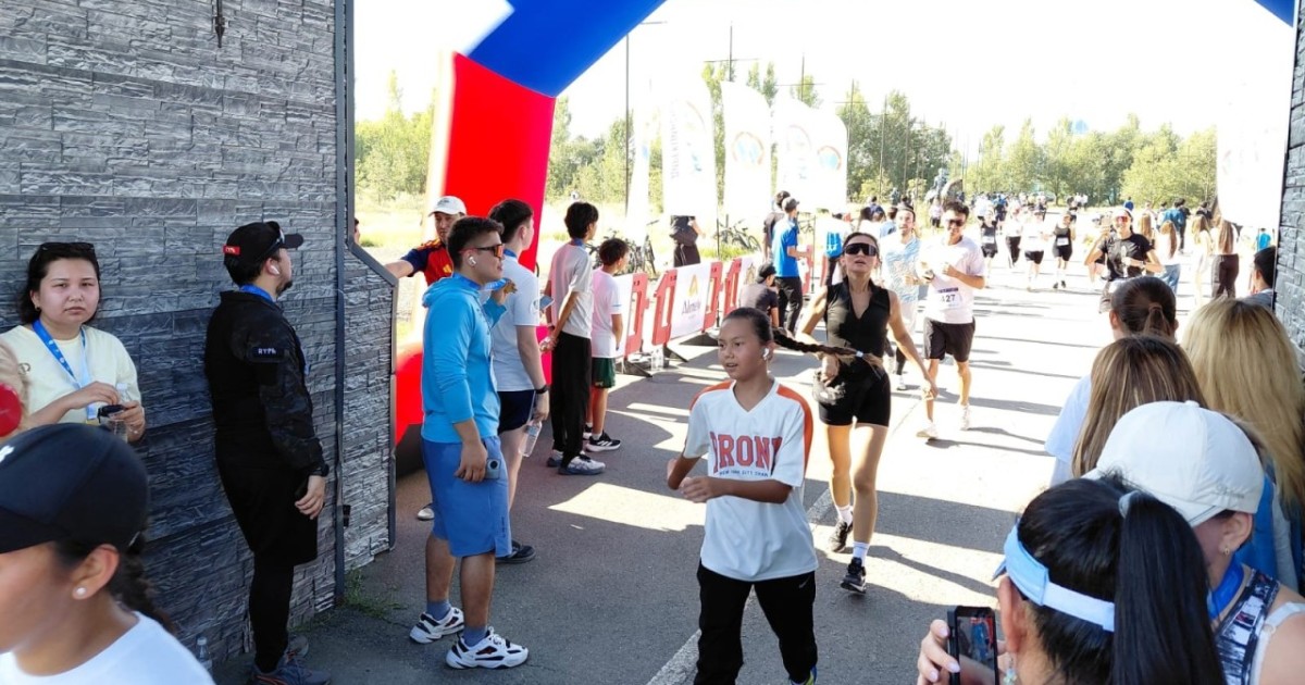 Астанада Спорт күніне орай «ALMATY RUN» бұқаралық жүгіруі өтті