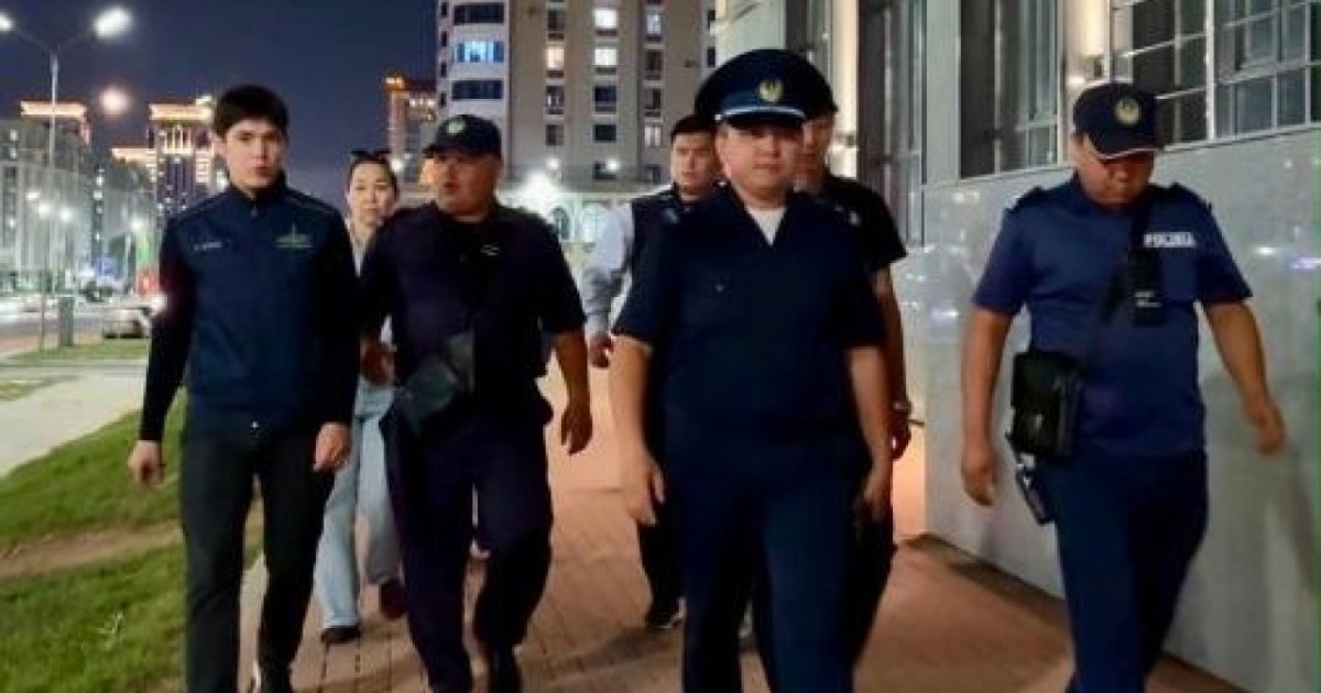 Астананың «Сарайшық» ауданында түнгі профилактикалық рейд өтті