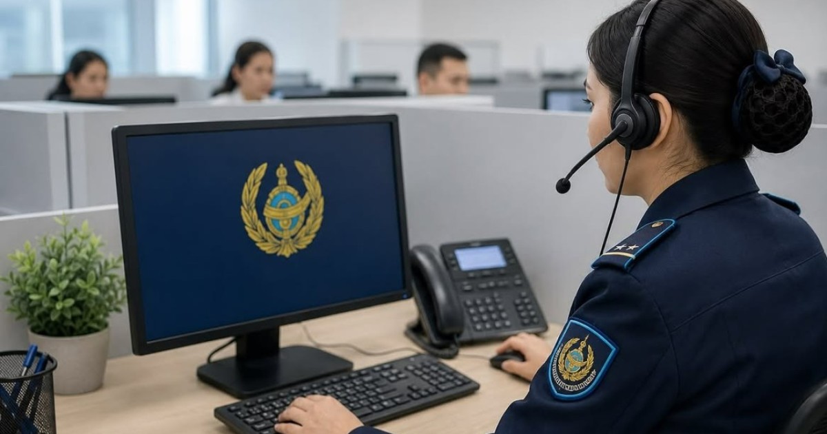 Омниканал арқылы шағымдану: Полиция көлігін рұқсат етілмеген жерге қойған елордалыққа айыппұл салды