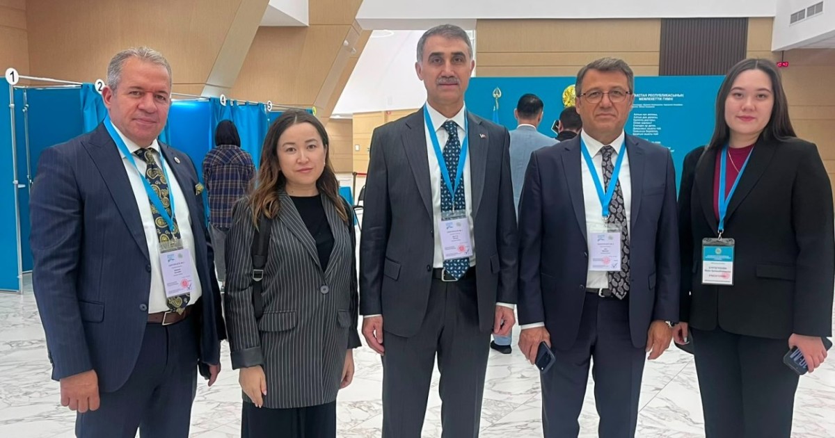 Қазақстандағы Құрылтай сайлауы кәсіби деңгейде өтіп жатыр – Түркия Жоғары сайлау кеңесінің төрағасы