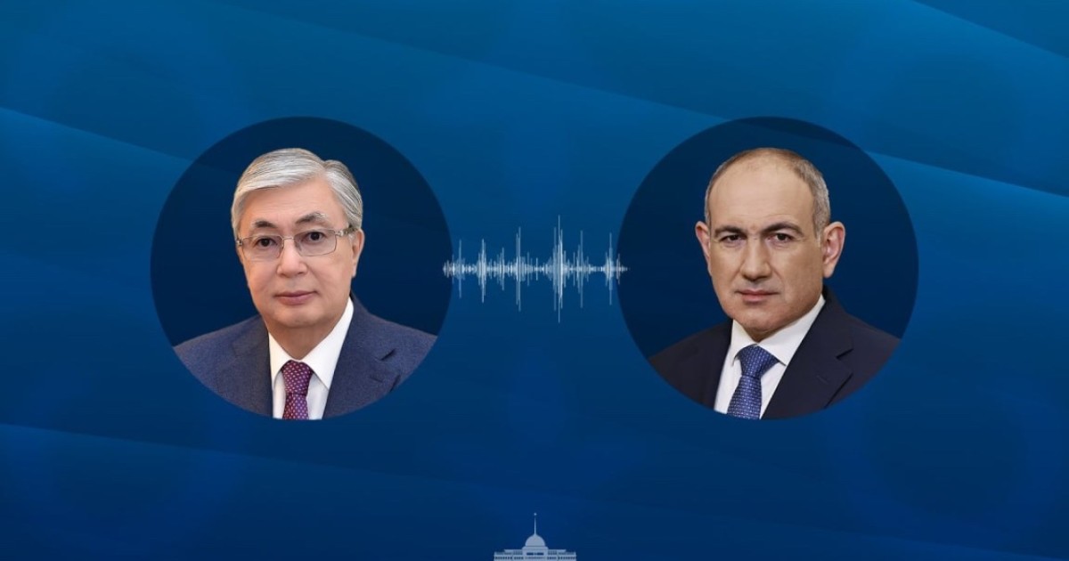 Президент Армения Премьер-министрі Никол Пашинянмен телефон арқылы сөйлесті