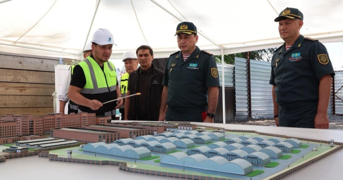 Алматыда Ұлттық ұланның заманауи әскери қалашығы бой көтереді