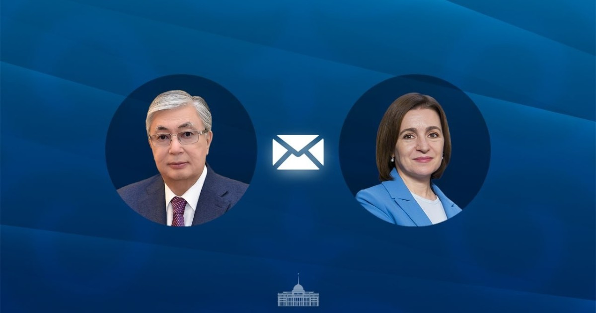 Қасым-Жомарт Тоқаев Молдова халқын Тәуелсіздіктің 35 жылдығымен құттықтады