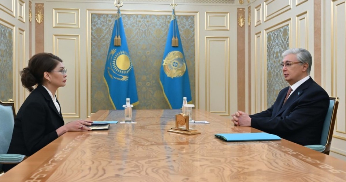 Мемлекет басшысы Аида Балаеваны қабылдады