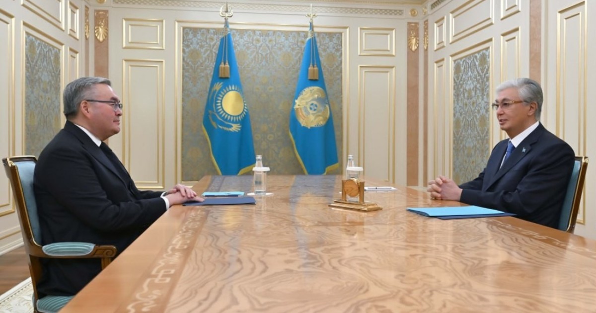 Мемлекет басшысы Сыртқы істер министрі Мұхтар Тілеубердіні қабылдады