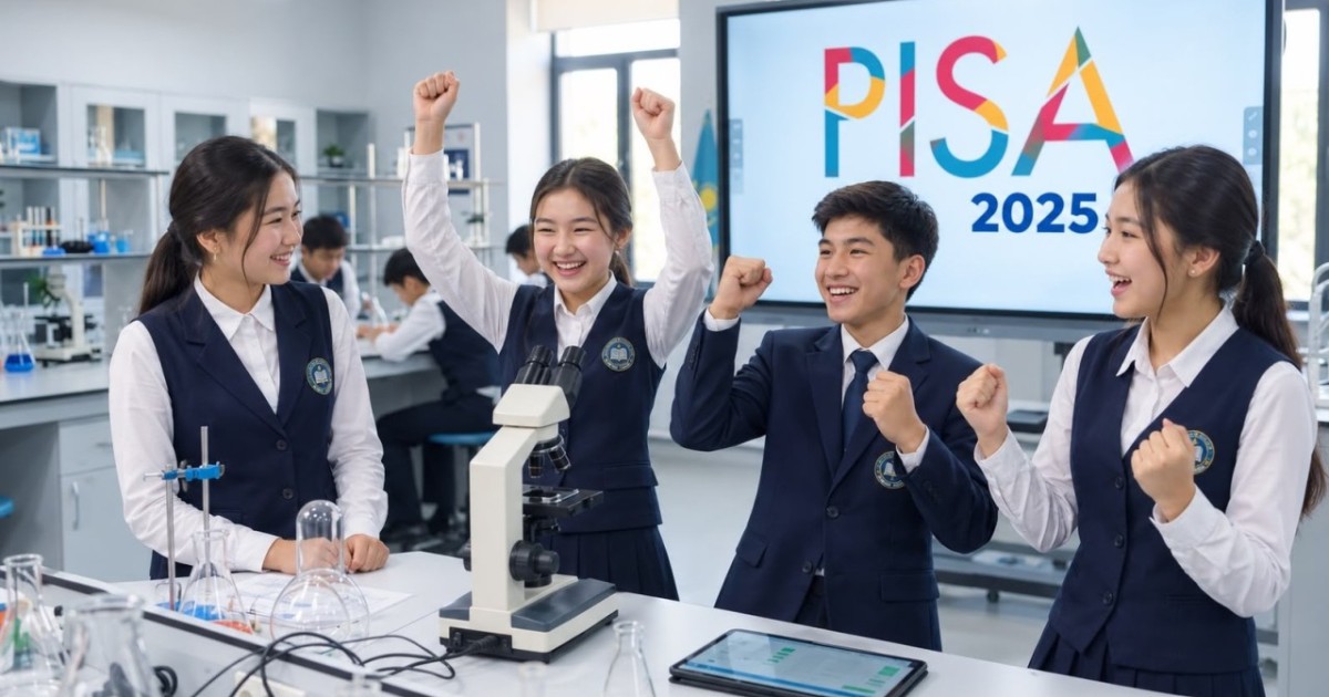 Астана оқушылары PISA-2025 зерттеуінде жоғары нәтиже көрсетті