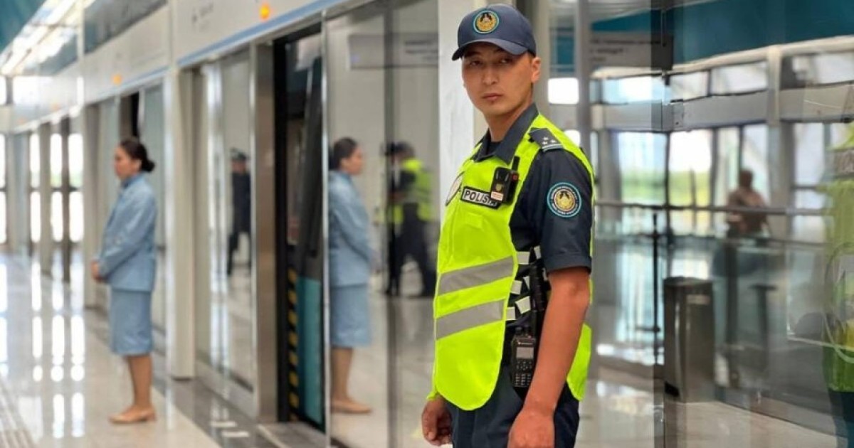 Астанада LRT станцияларында көлік полицейлері тәулік бойы кезекшілік атқарады