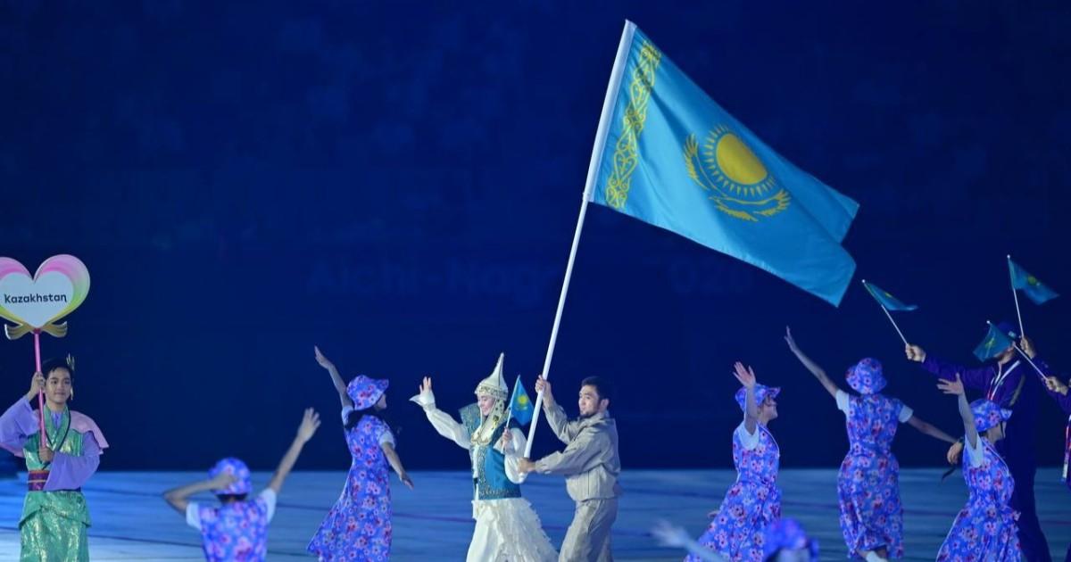 ХХ жазғы Азия ойындарының ашылуында Қазақстан құрамасы 15-ші болып шықты