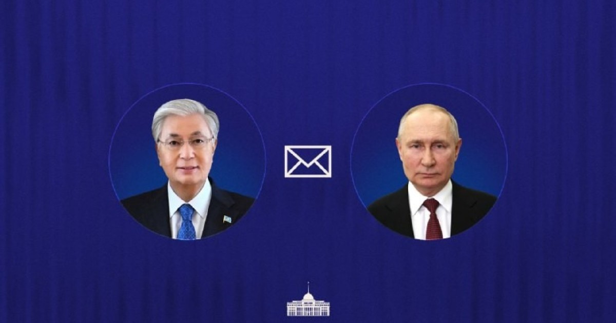 Мемлекет басшысы Владимир Путинді құттықтады