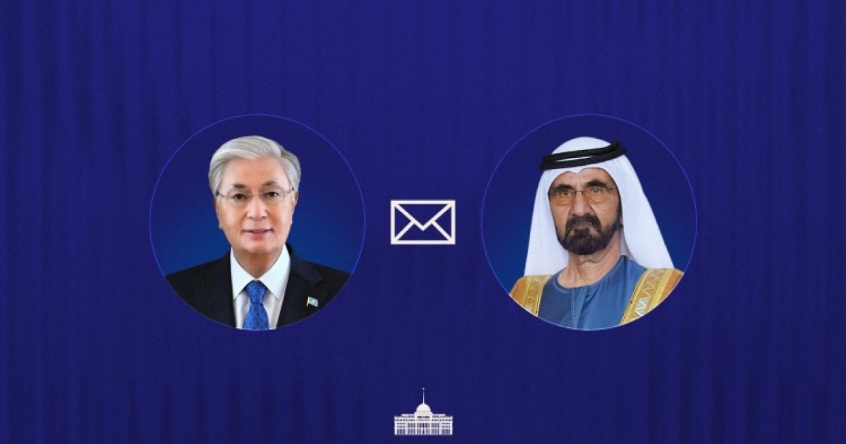 Мемлекет басшысы шейх Мұхаммед бен Рашид Әл Мактумға көңіл айтты