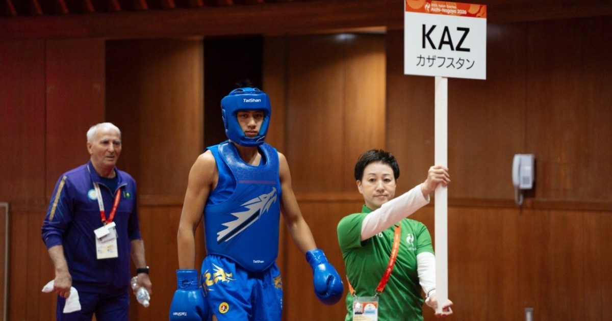 Әлижан Аблағатов Азиадада ушудан алғашқы медальді жеңіп алды