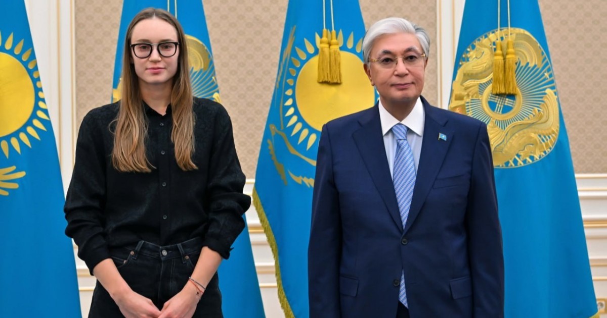 Қасым-Жомарт Тоқаев теннисші Елена Рыбакинамен кездесті